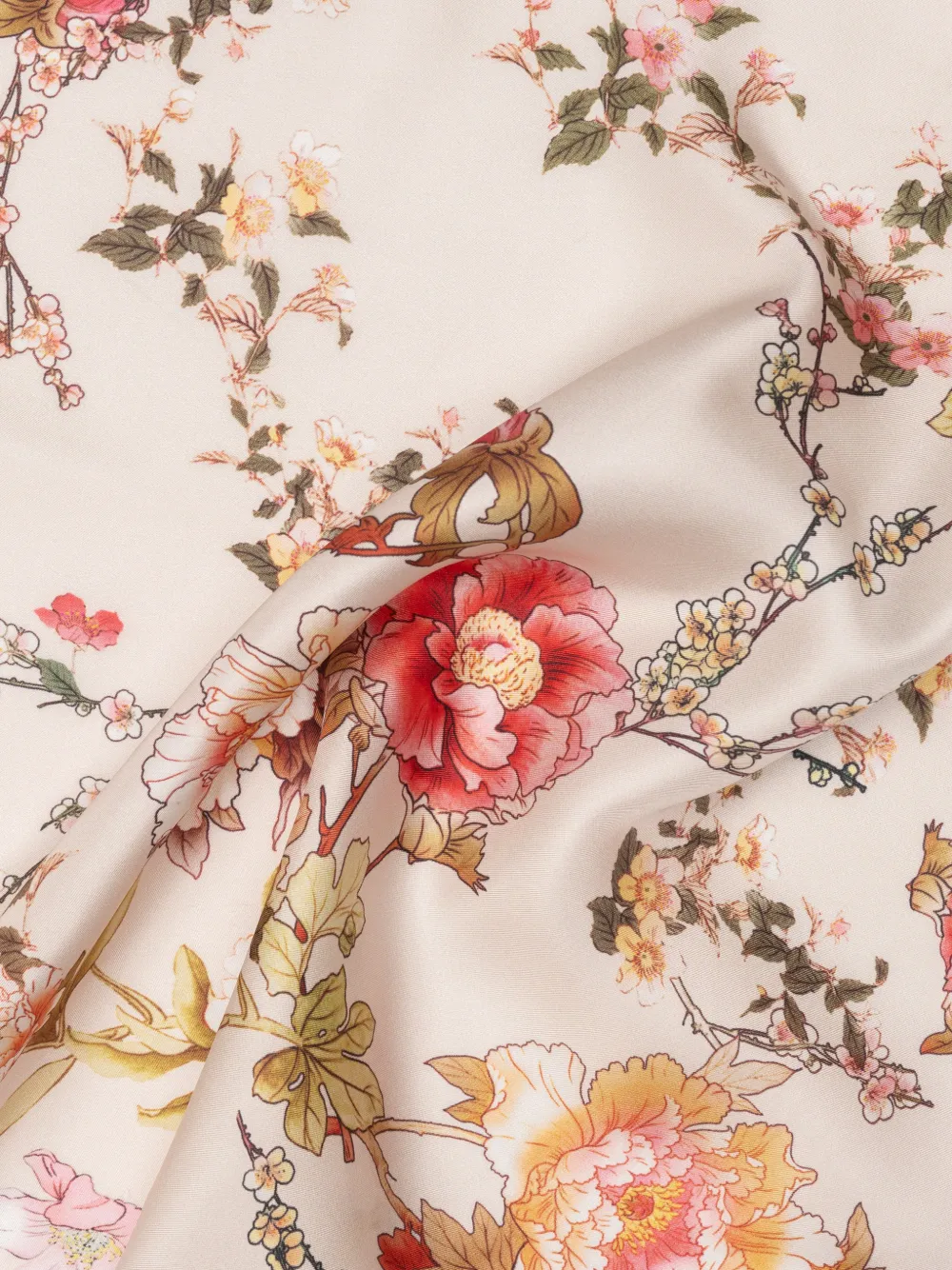 Elizabetta Carina floral-print bandana Roze