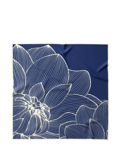 Elizabetta Fior di Loto silk scarf