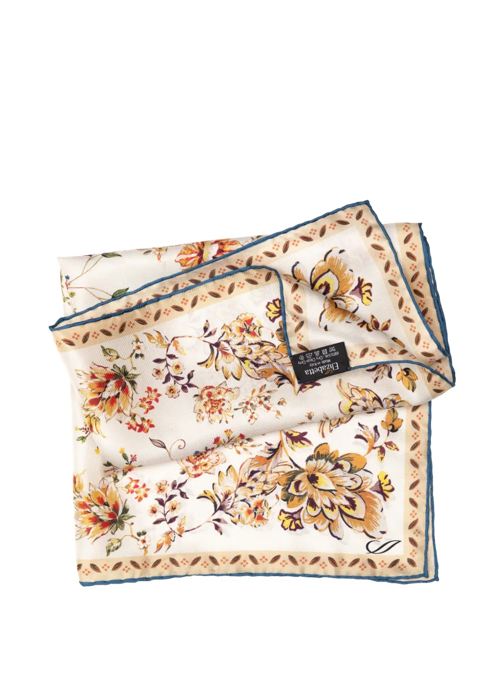 Elizabetta Jenna zijden sjaal Beige