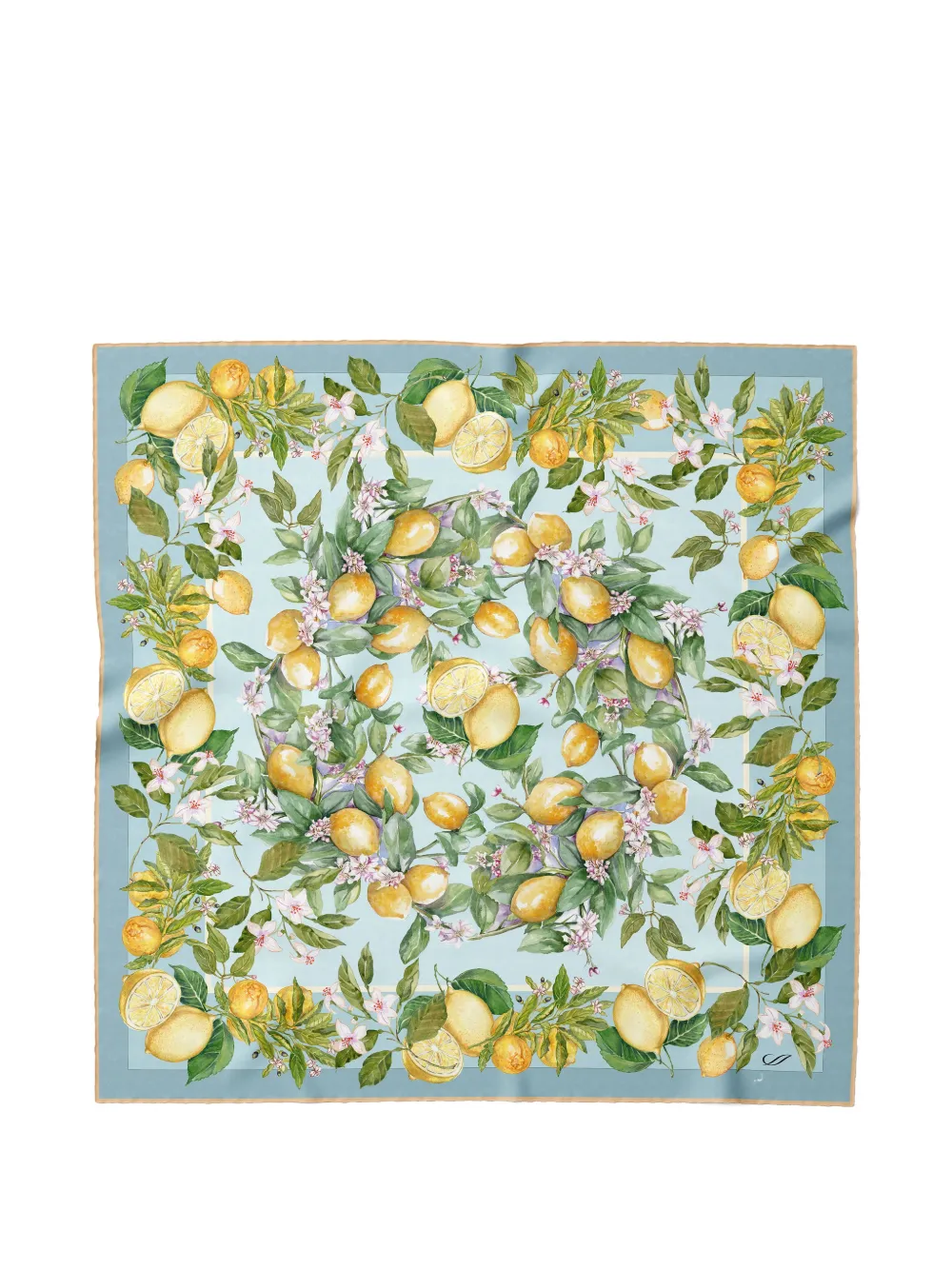 Elizabetta Limoni Fioriti silk scarf