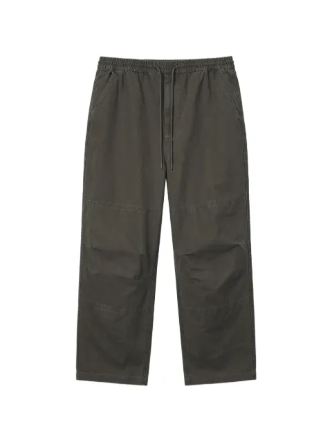 FINGERCROXX panelled drawstring trousers