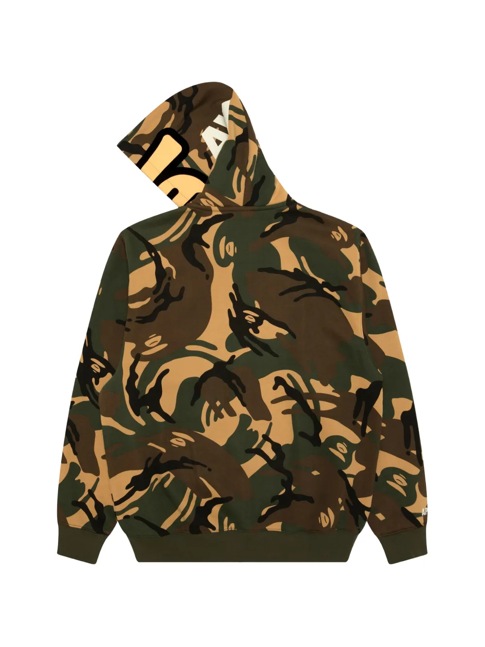 AAPE BY *A BATHING APE camouflage-print logo-print hoodie Bruin