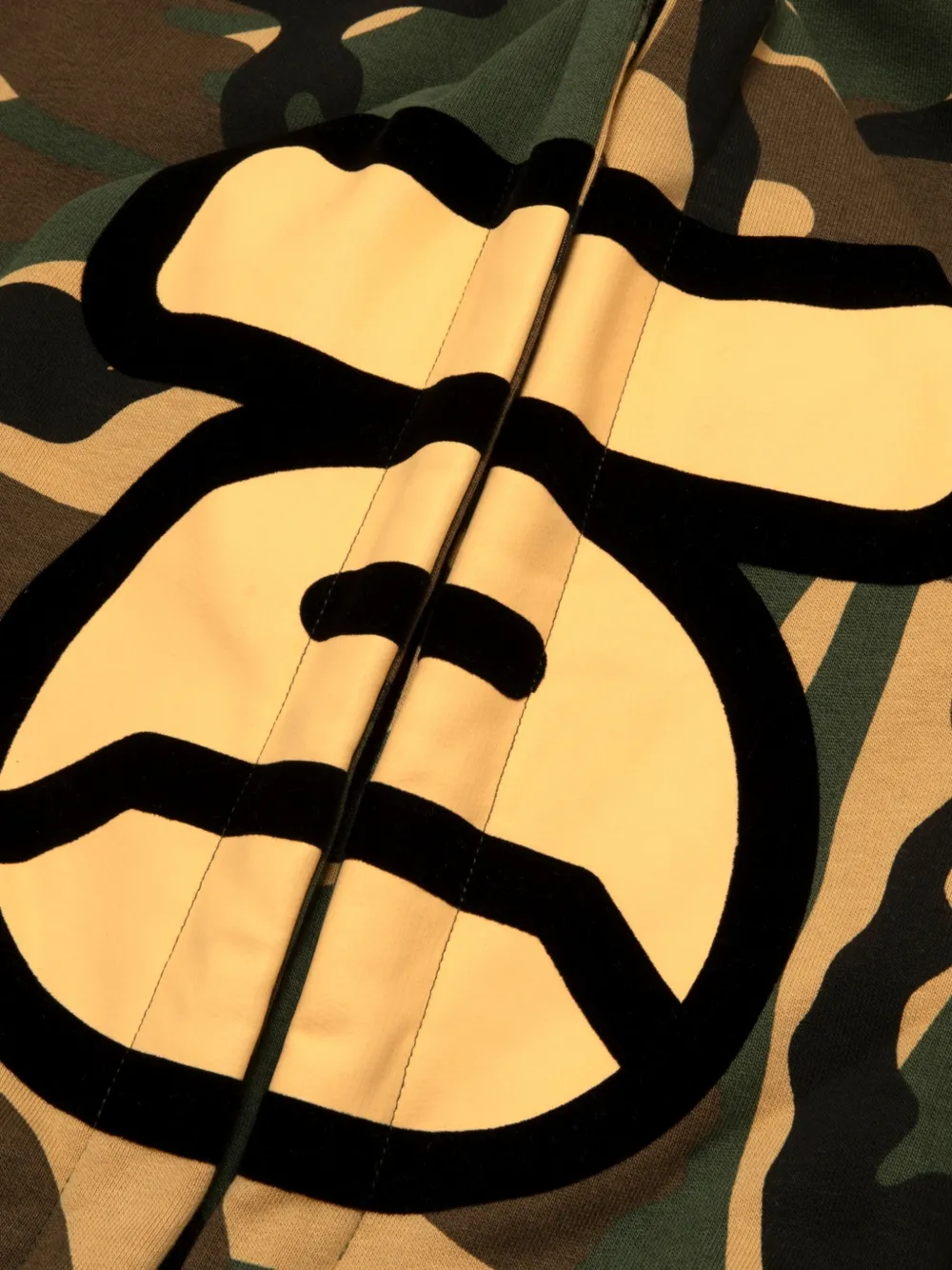 AAPE BY *A BATHING APE camouflage-print logo-print hoodie Bruin