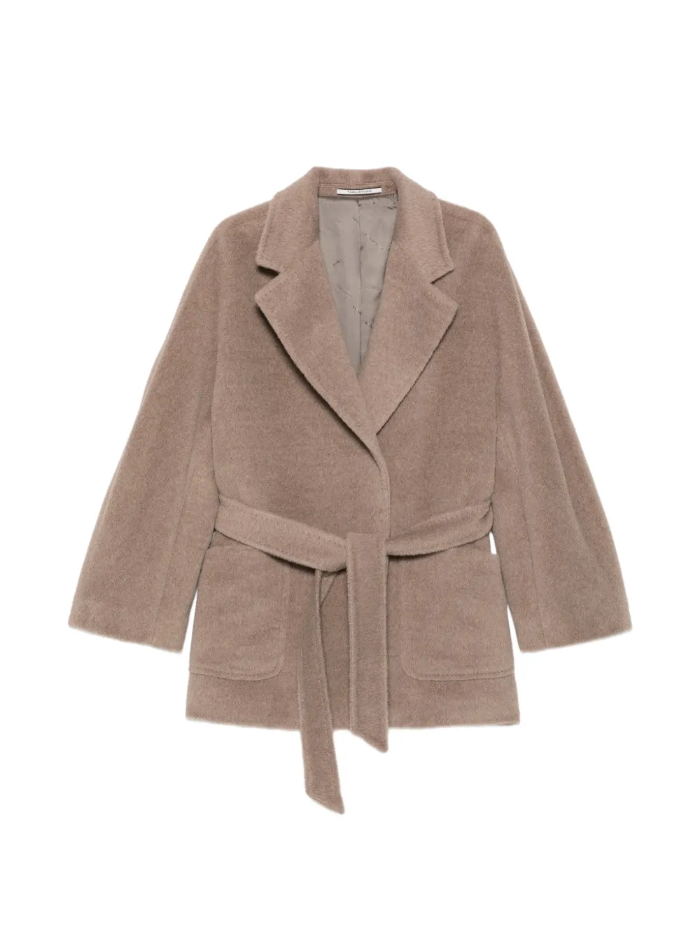 Tagliatore Denise belted coat Beige