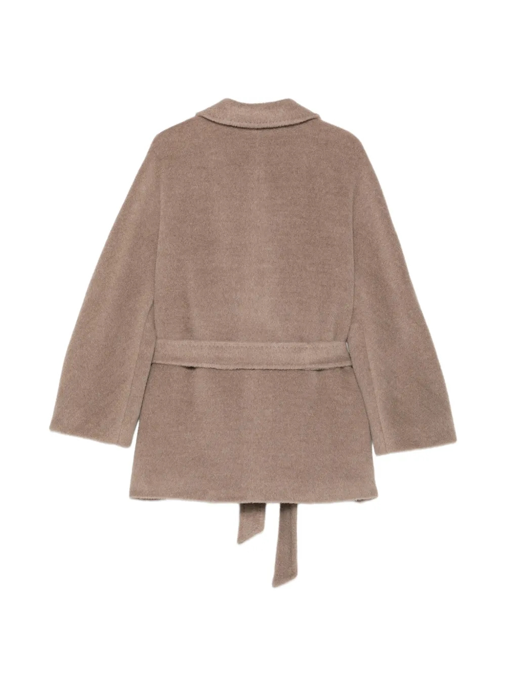 Tagliatore Denise belted coat Beige