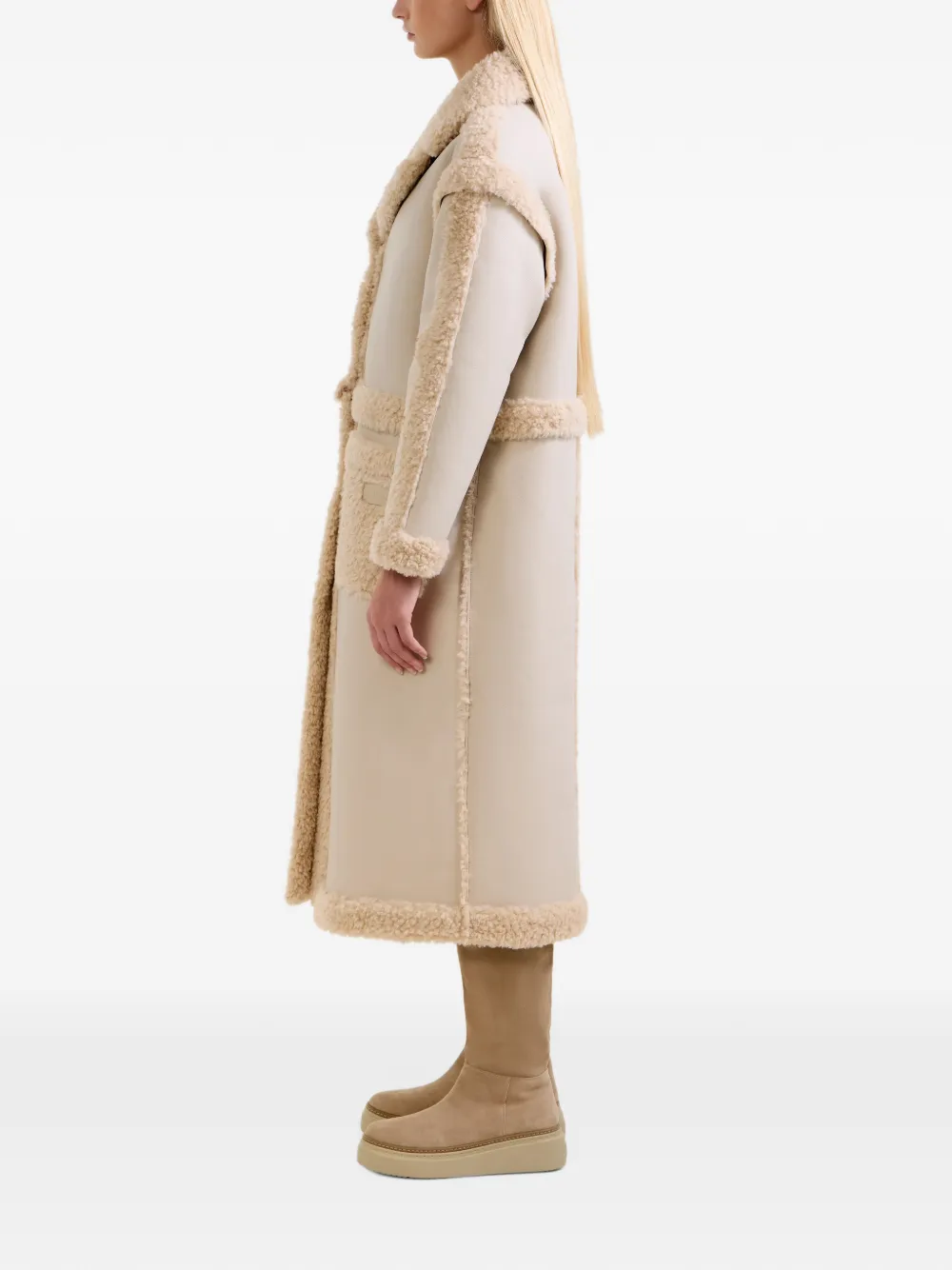 RUDSAK Paloma modular reversible coat Beige