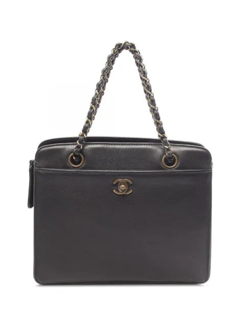 CHANEL Pre-Owned 1997-1999 interlocking-CC tote bag