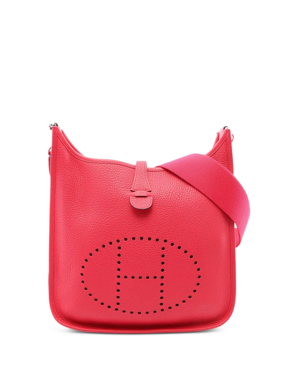 Hermès Pre-Owned 2019 PM Evelyn 3 Troyes houlder bag - Rosa