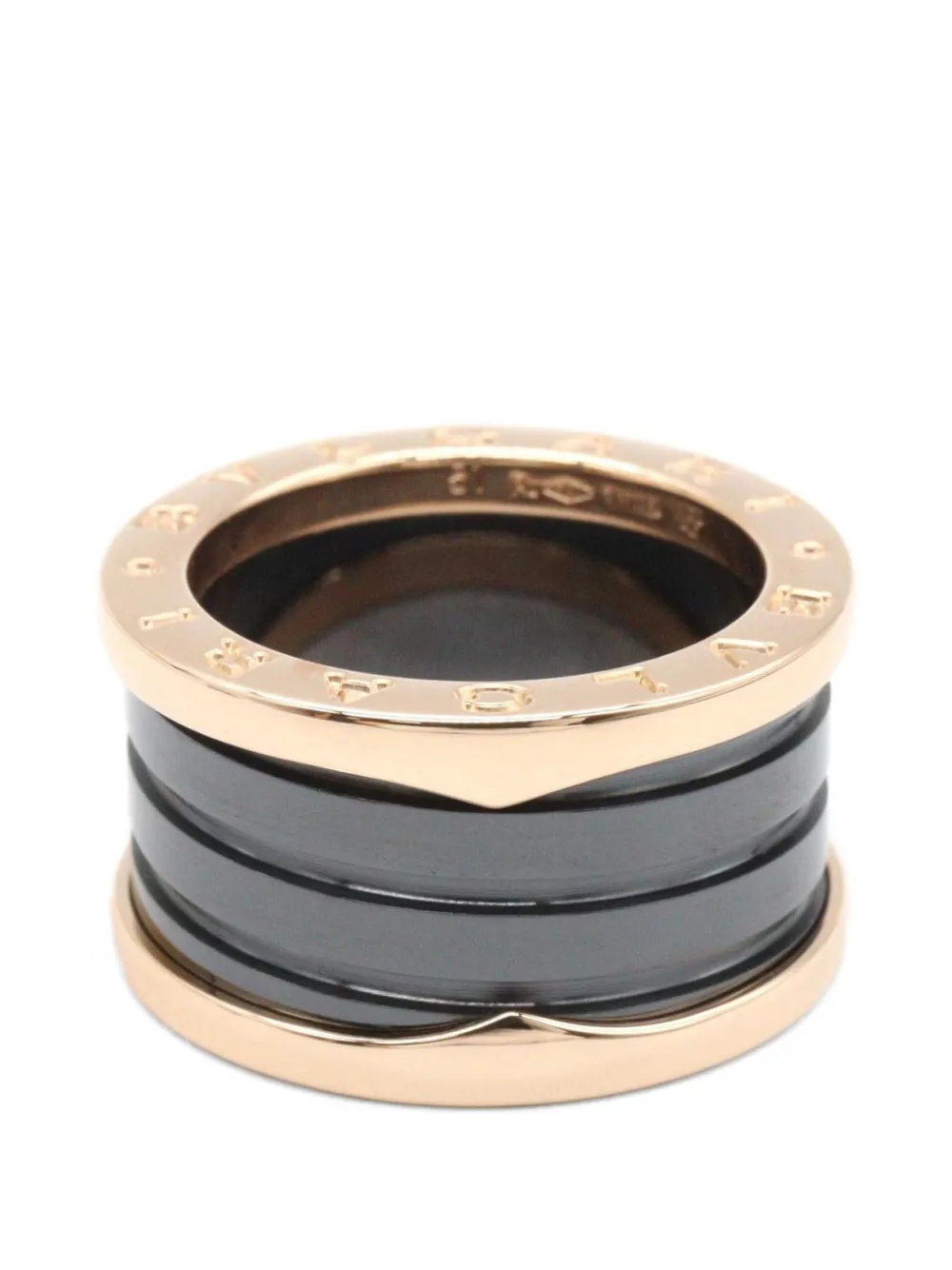 Bvlgari Pre-Owned 2010s B.zero1 ring - Rosa