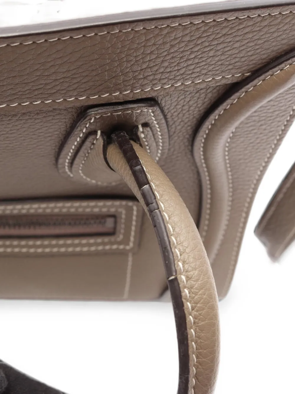 Celine Pre-Owned 2000s Nano Luggage shopper Bruin