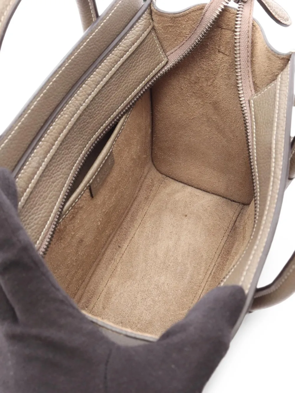 Celine Pre-Owned 2000s Nano Luggage shopper Bruin