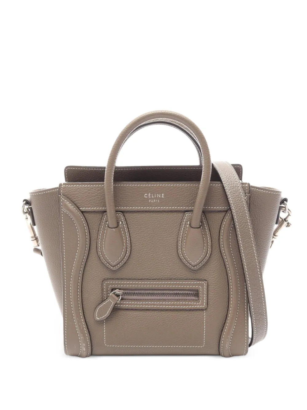 Celine Pre-Owned 2000s Nano Luggage tote bag – Brown