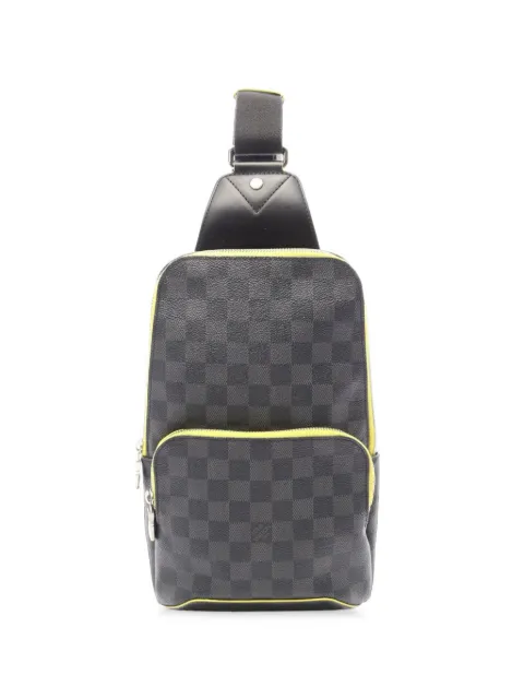 Louis Vuitton Pre-Owned 2018 Damier Graphite Avenue patterned backpack