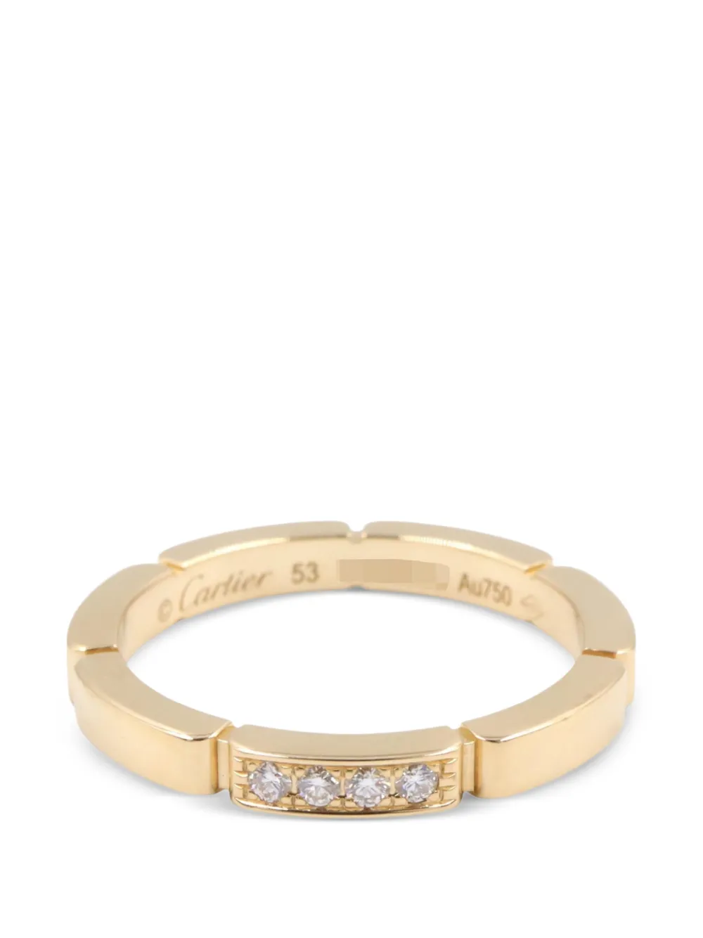 Cartier 2010s Maillon Panthère diamond ring - Gold