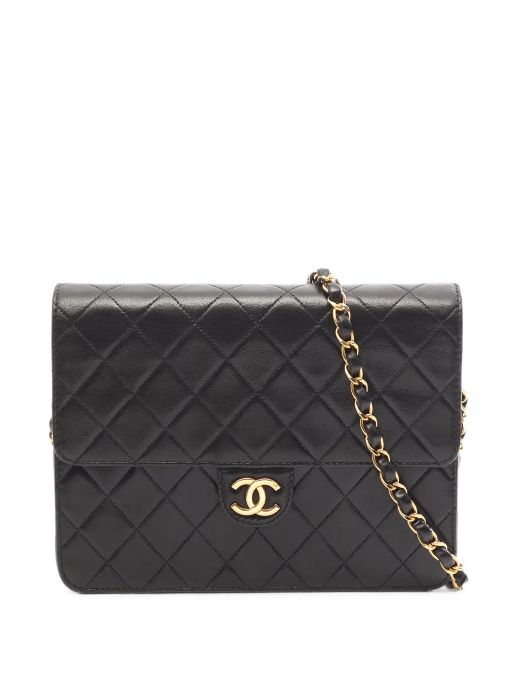 CHANEL Pre-Owned 1997-1999 diamond-quilted shoulder bag - Schwarz