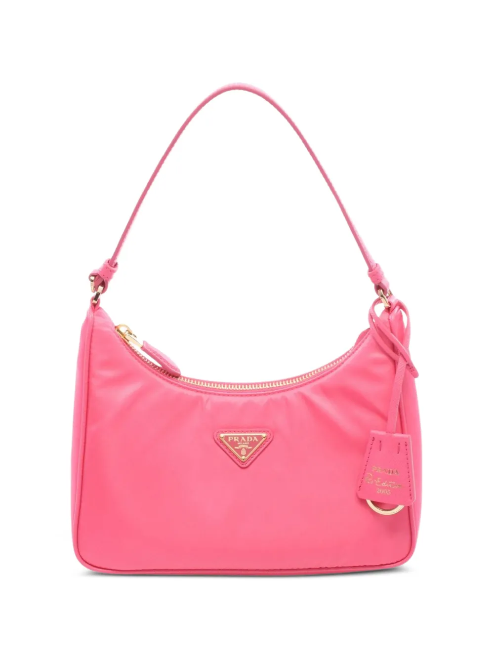 Prada Pre-Owned Re-Edition 2005 Tessuto Saffiano handbag - Pink