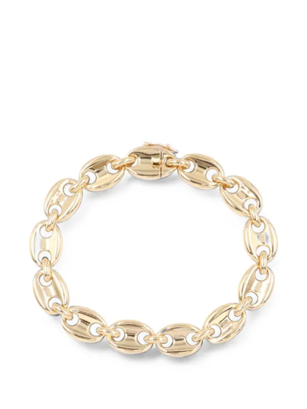 Van Cleef & Arpels Pre-owned 2010s Anchor Chain Bracelet in Gold