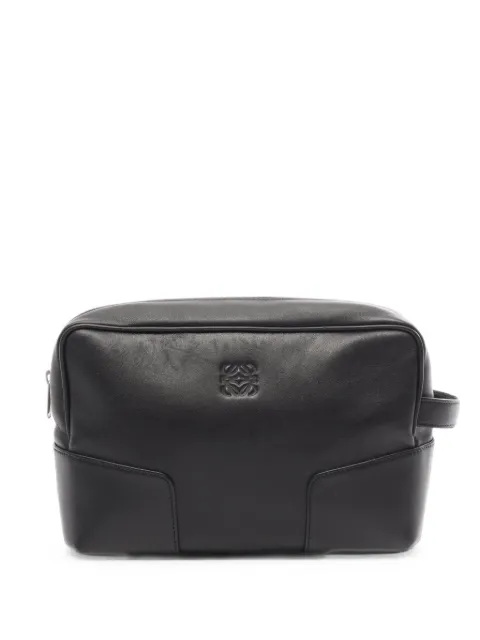 Loewe Pre-Owned 2010s Anagram leather clutch bag
