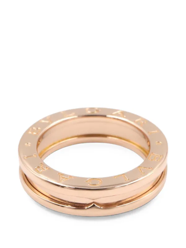 Bvlgari Pre-owned 2010s B.zero1 Ring in Pink