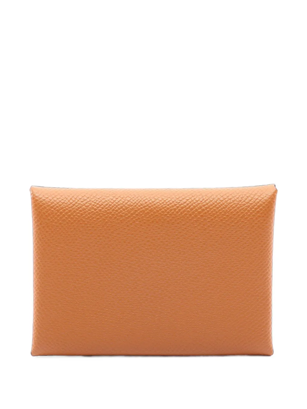 Hermès Pre-Owned 2023 Calviduo Epsom coin purse - Braun