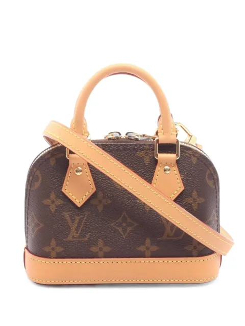 Louis Vuitton Pre-Owned bolsa de mano Alma nano con monograma 2021