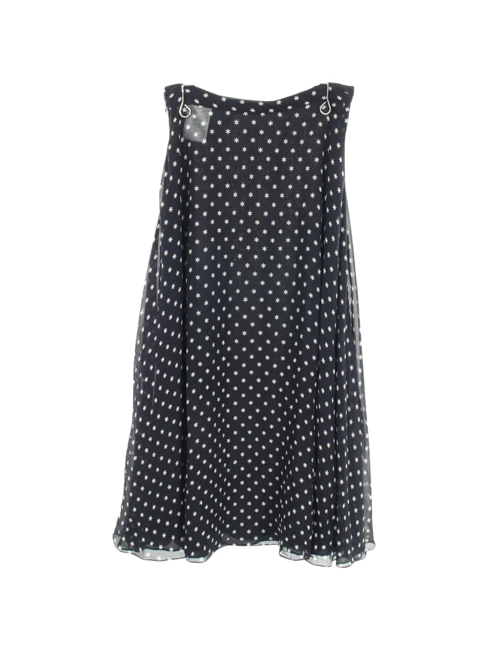 Christian Dior Pre-Owned 2010s star-print midi skirt - Blau