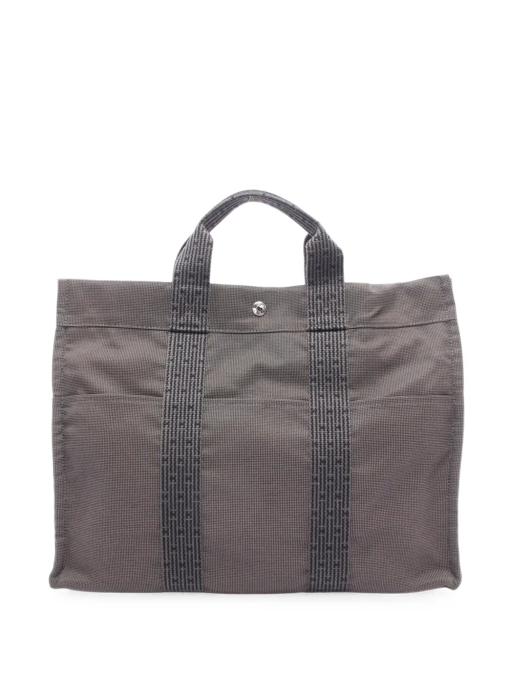 Pre-owned Hermes 2000s Mm Herline Tote Bag In Brown
