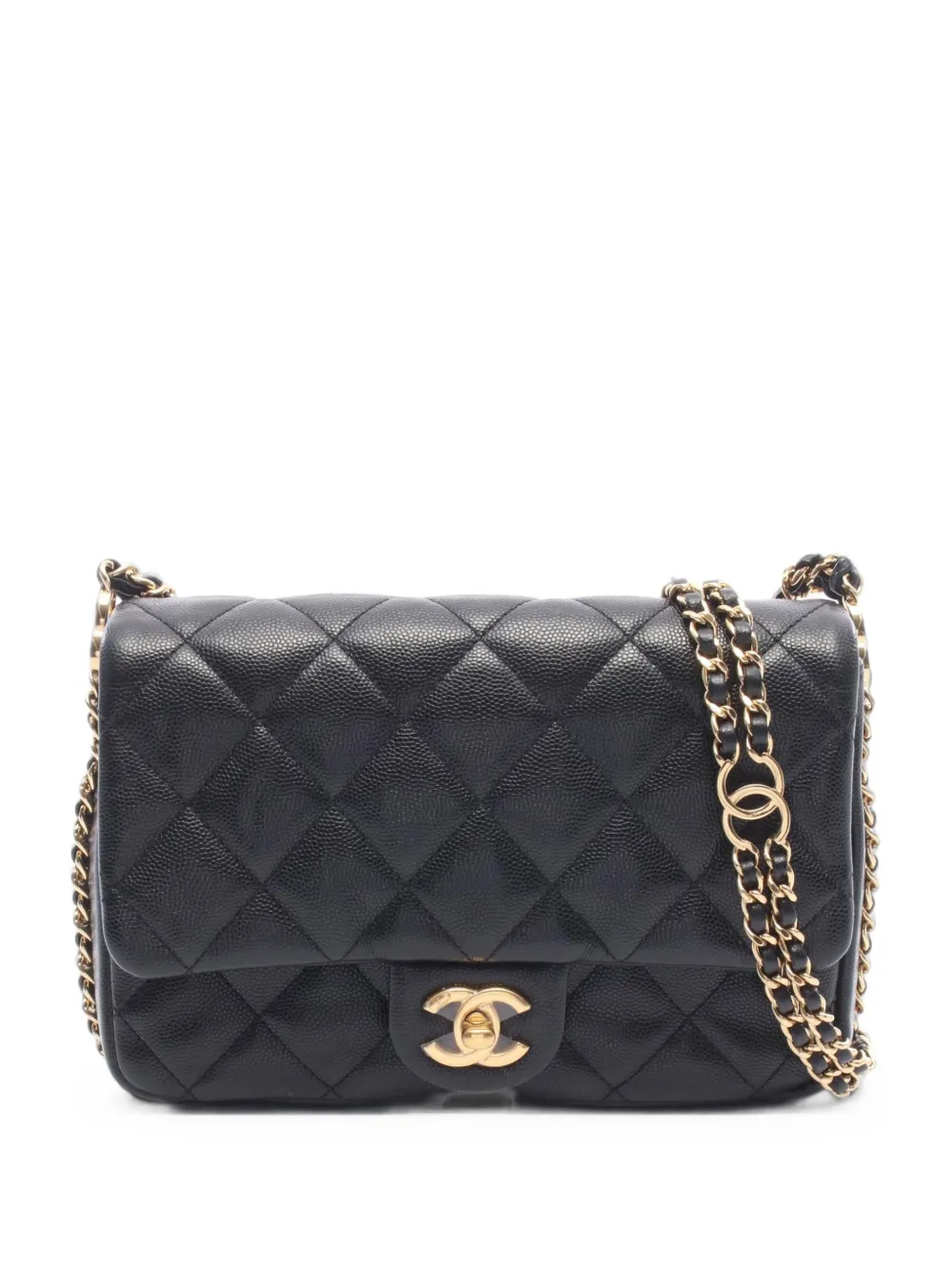 CHANEL Pre-Owned 2021s Matelassé shoulder bag - Nero
