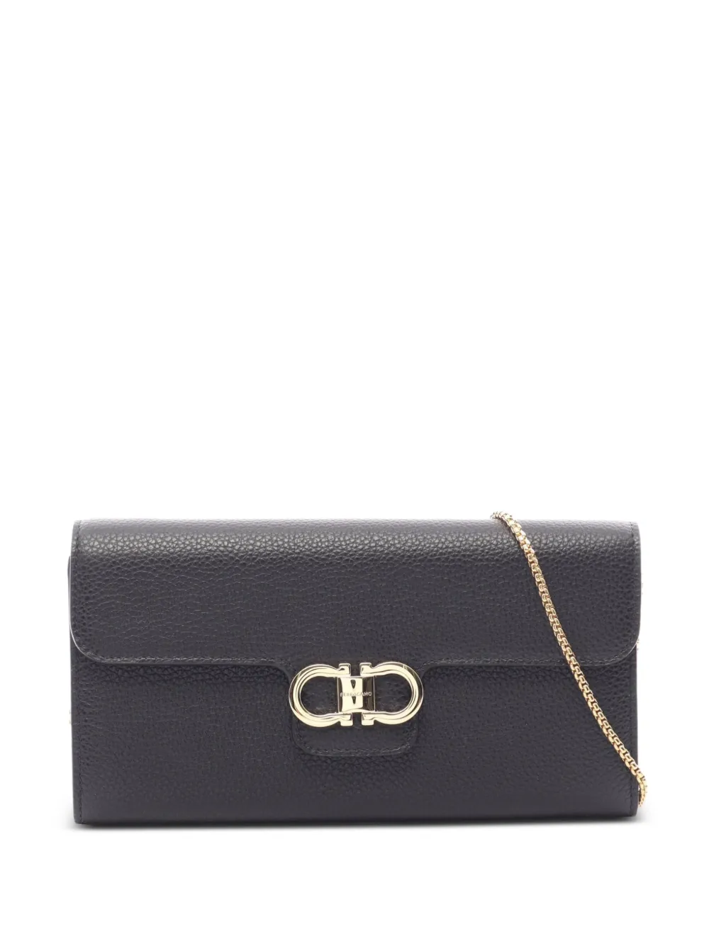 Ferragamo Pre-Owned 2020s Gancini crossbody bag - Black