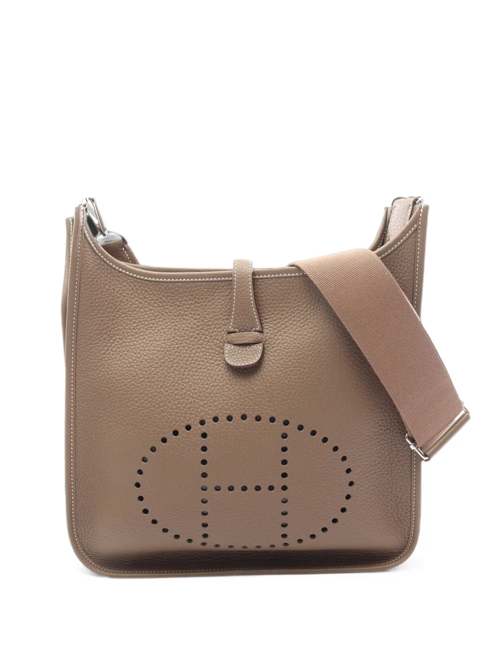 Hermès Pre-Owned 2025 PM Evelyne shoulder bag - Braun