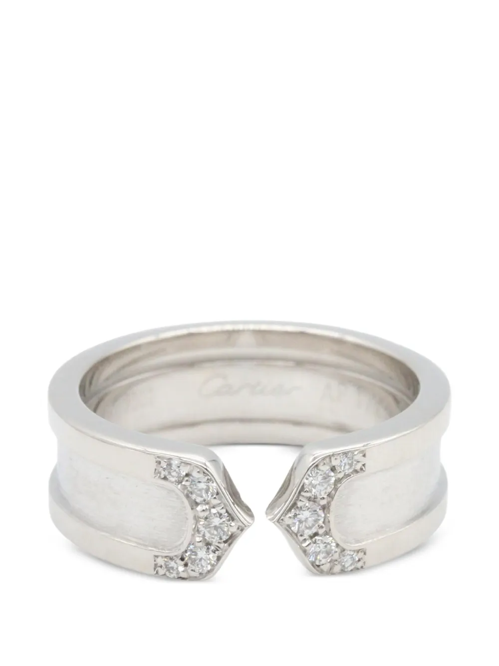 Cartier 2010s C2 diamond ring - Silber