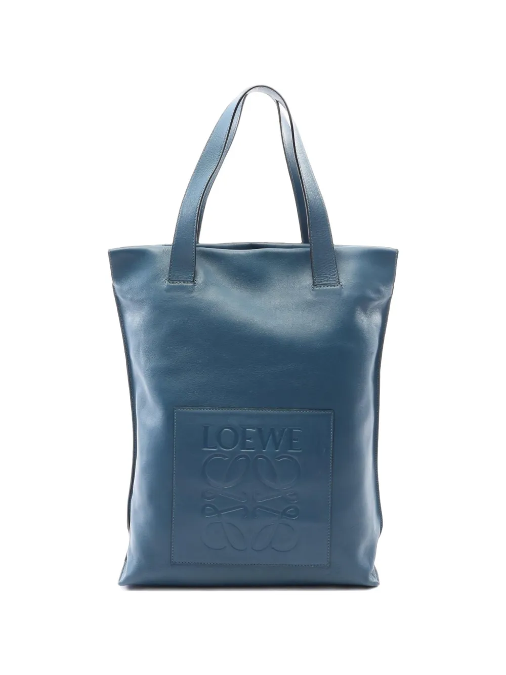 Loewe Pre-Owned 2000s Anagram shopper tote bag - Bleu