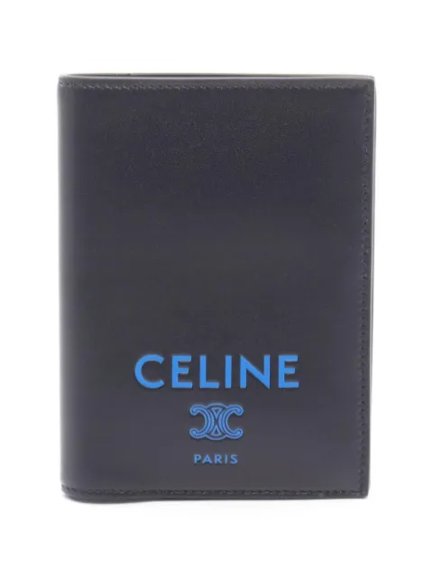 Celine Pre-Owned Triomphe logo passport case