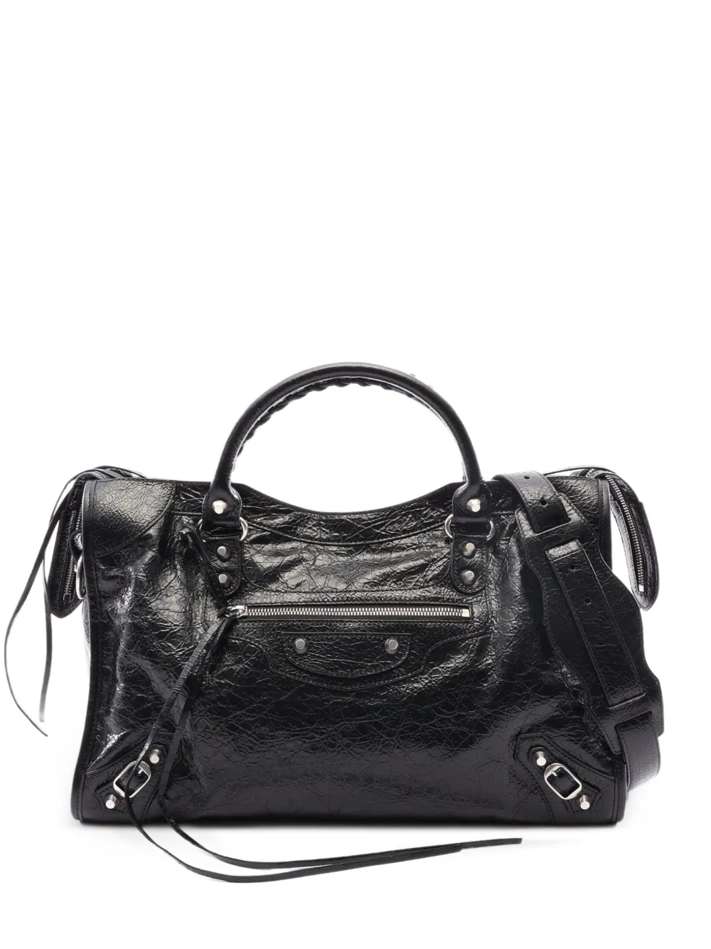 Balenciaga Pre-Owned 2020s medium Le City two-way handbag - Schwarz