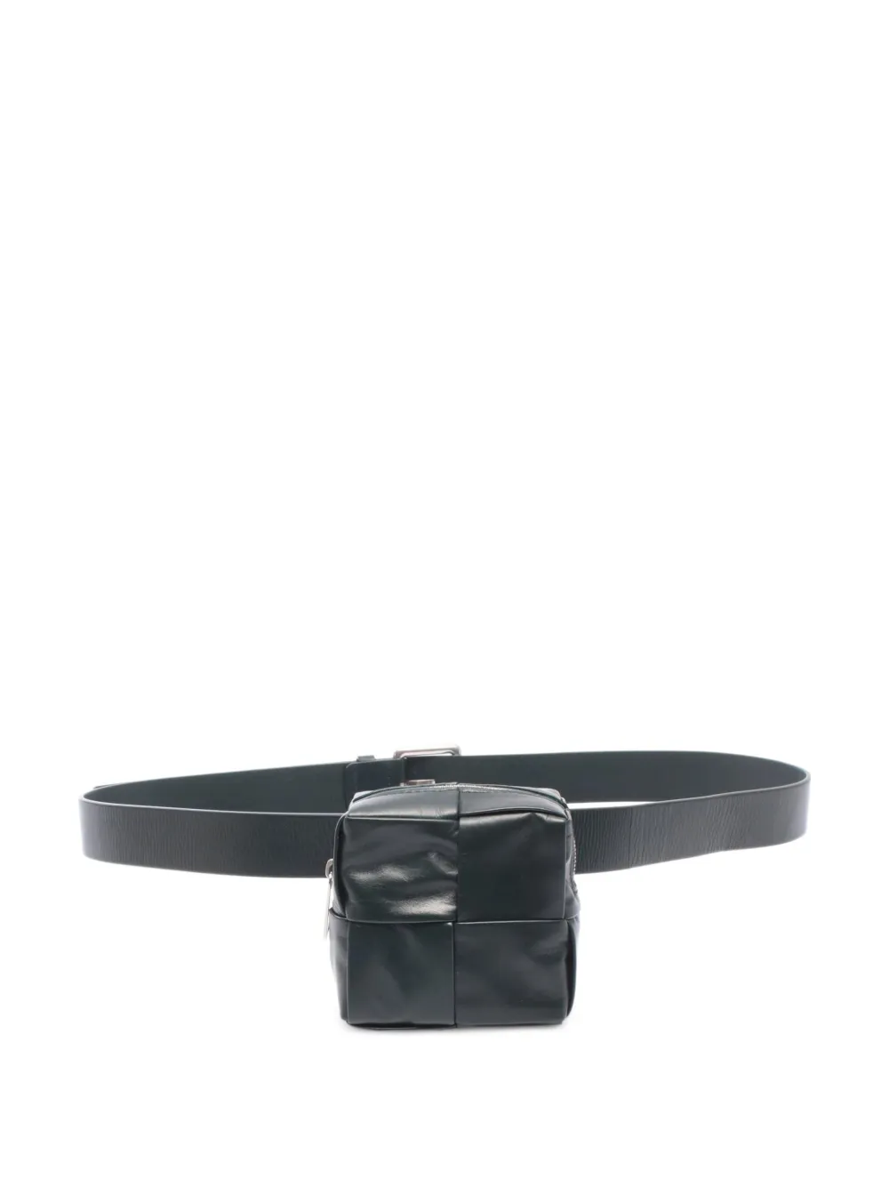 Bottega Veneta Pre-Owned 2010s Cassette Maxi Intrecciato belt bag - Grün