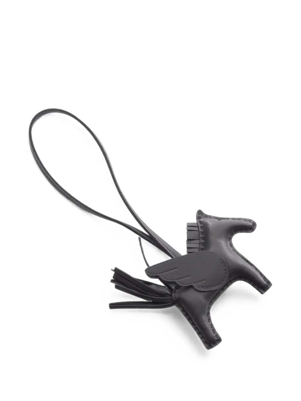 Hermès Pre-Owned 2026 PM Rodeo Pegasus bag charm - Schwarz