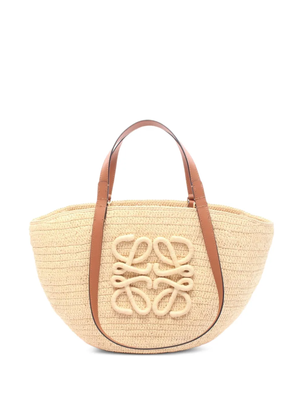Loewe Pre-Owned x Paula's Ibiza 2020s medium Eclipse Anagram bucket bag - Neutrals
