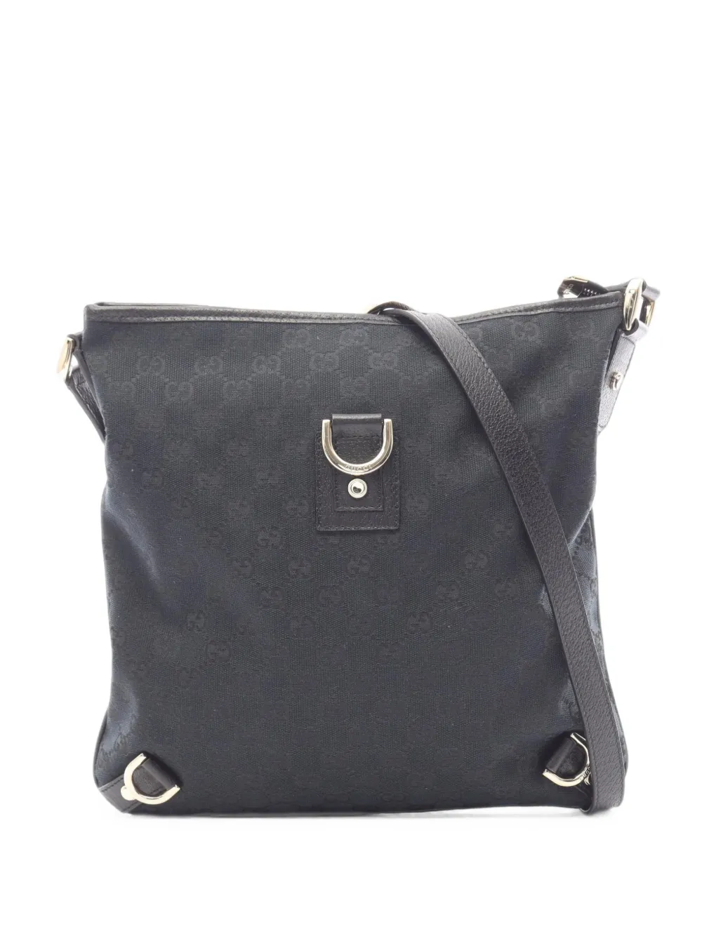 Gucci Pre-Owned 2010s GG Abby canvas shoulder bag - Nero