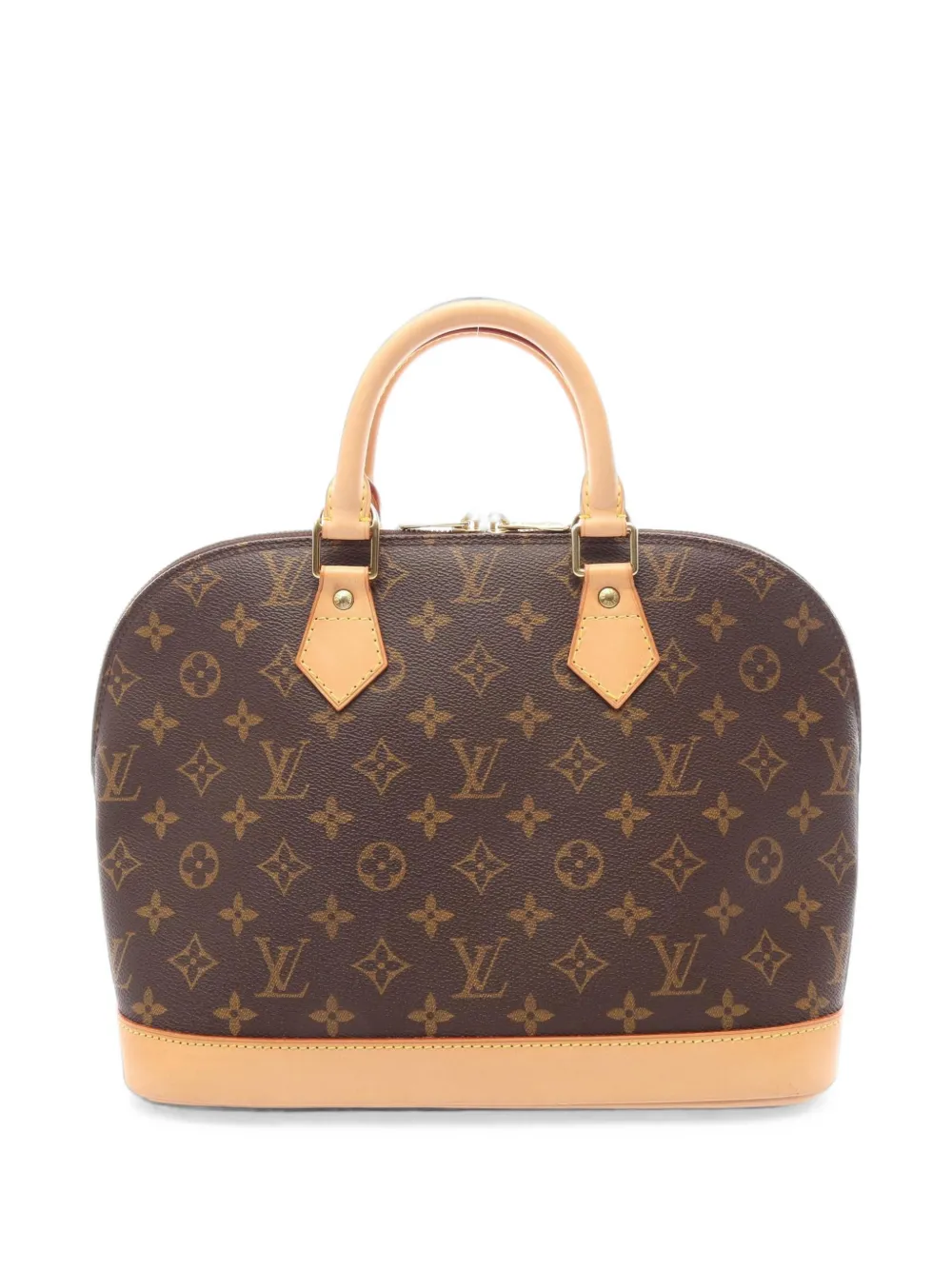 Louis Vuitton Pre-Owned 1999 Alma PM Monogram patterned tote bag - Marron Louis Vuitton Pre-Owned 1999 Alma PM Monogram patterned tote bag - Marron