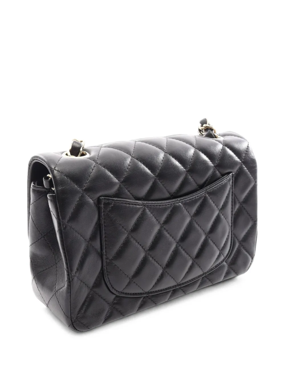 CHANEL Pre-Owned 2021s 20 Classic Flap matelassé schoudertas Zwart