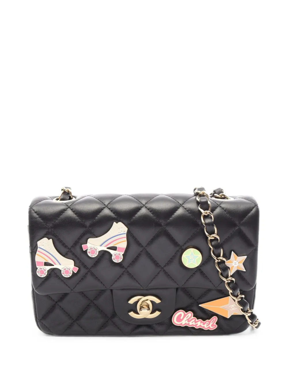 CHANEL Pre-Owned 2021s 20 Classic Flap matelassé shoulder bag - Schwarz