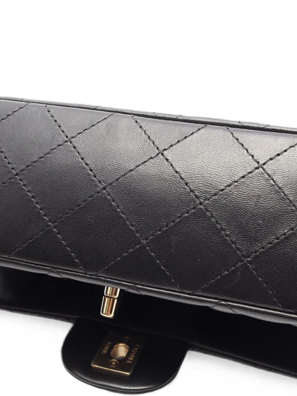 CHANEL Pre-Owned 2021s 20 Classic Flap matelassé schoudertas Zwart