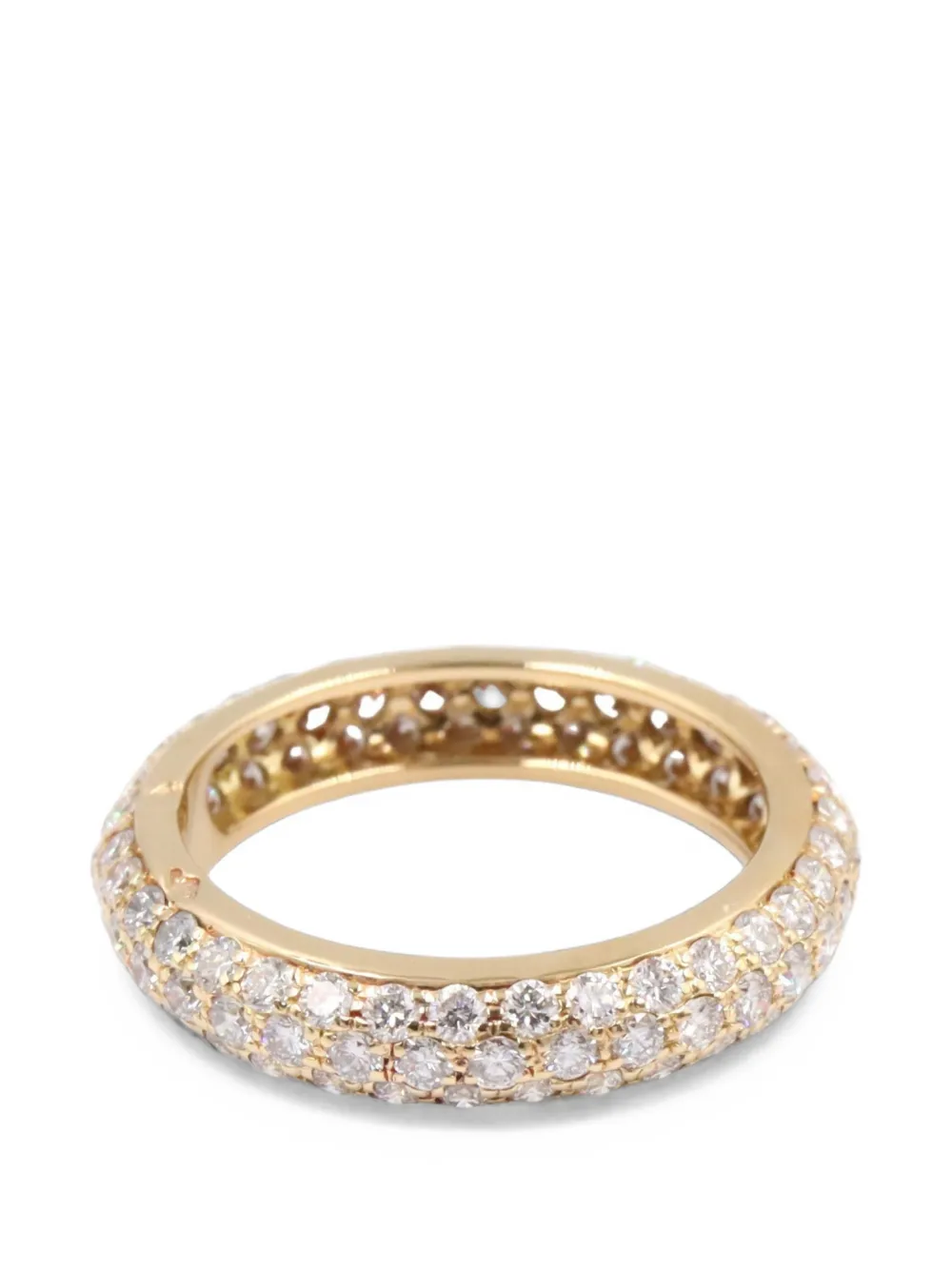Cartier 2010s pavé diamond ring - Gold