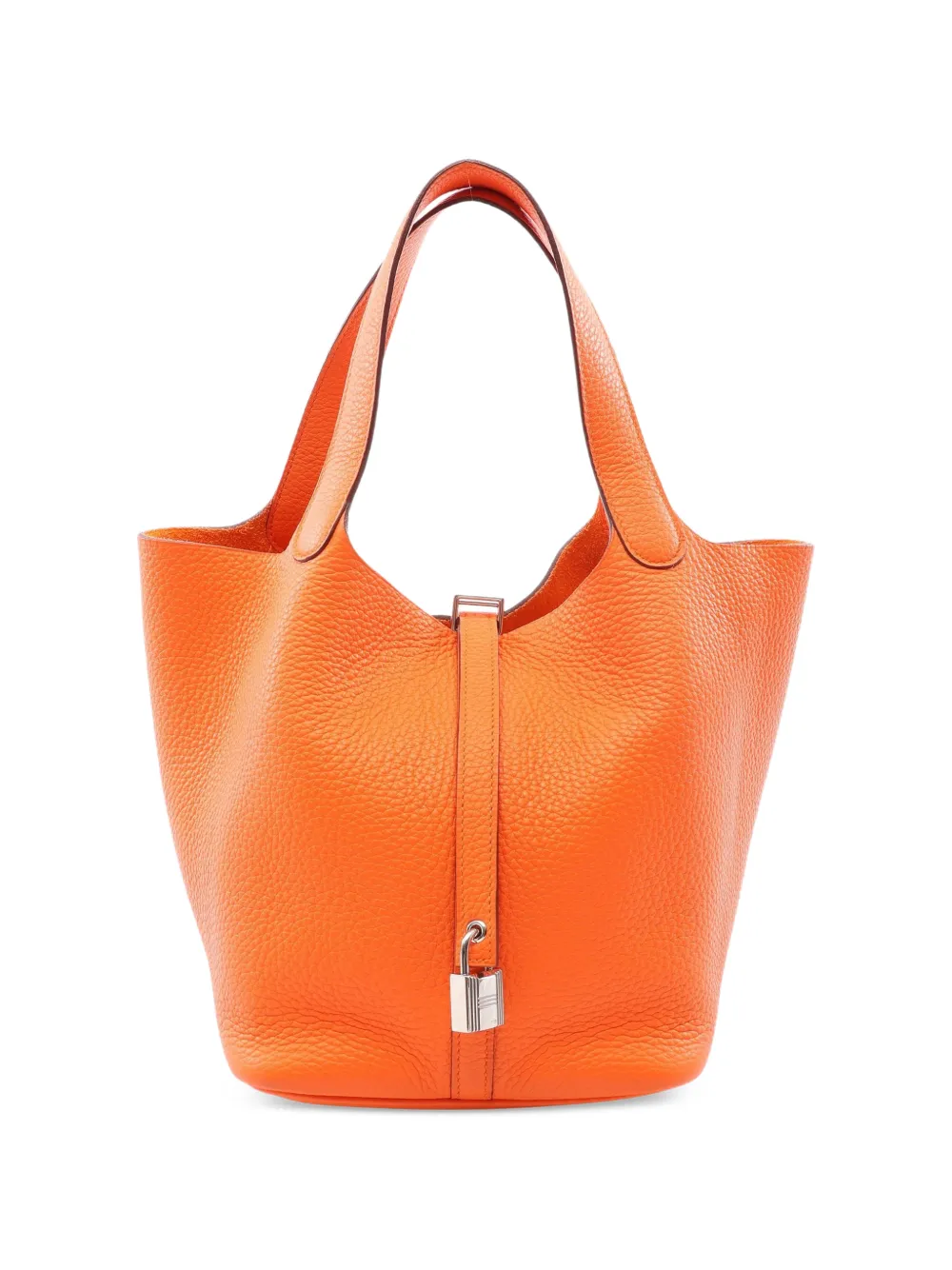 Hermès Pre-Owned 2023 MM Picotin Lock handbag - Orange