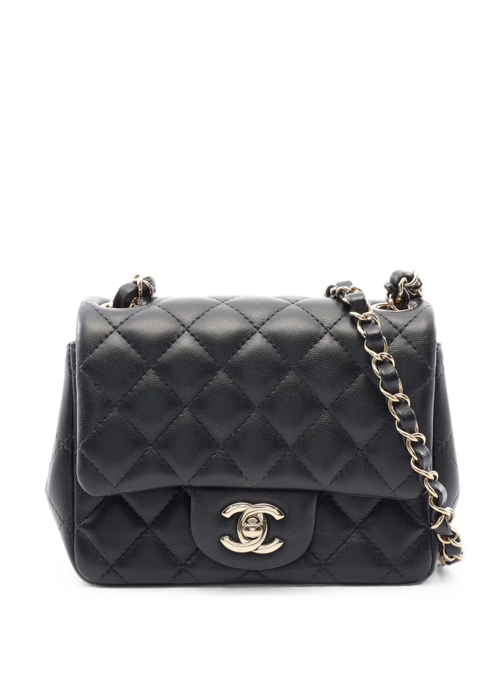 CHANEL Pre-Owned 2021s Matelassé chain shoulder bag - Nero