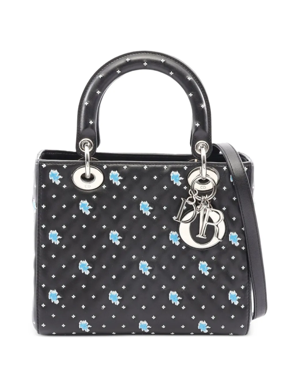 Christian Dior Pre-Owned 2010s Lady Dior handbag - Schwarz