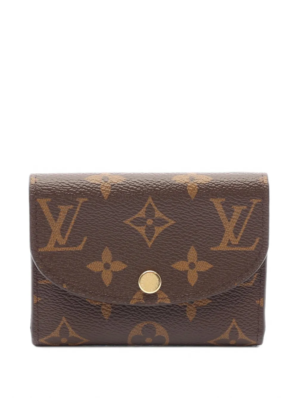 Louis Vuitton Pre-Owned 2021s Rosary Monogram coin purse in Brown