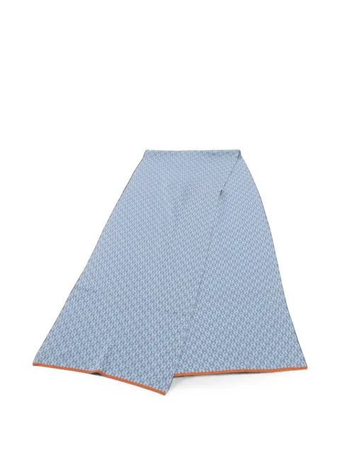 Hermès Pre-Owned 2010s H pattern shawl