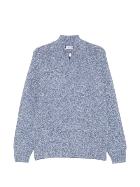 Gran Sasso quarter-zip melange sweater