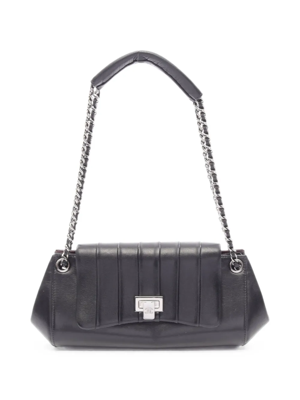 CHANEL Pre-Owned 2002-2003 Mademoiselle chain-strap shoulder bag - Nero